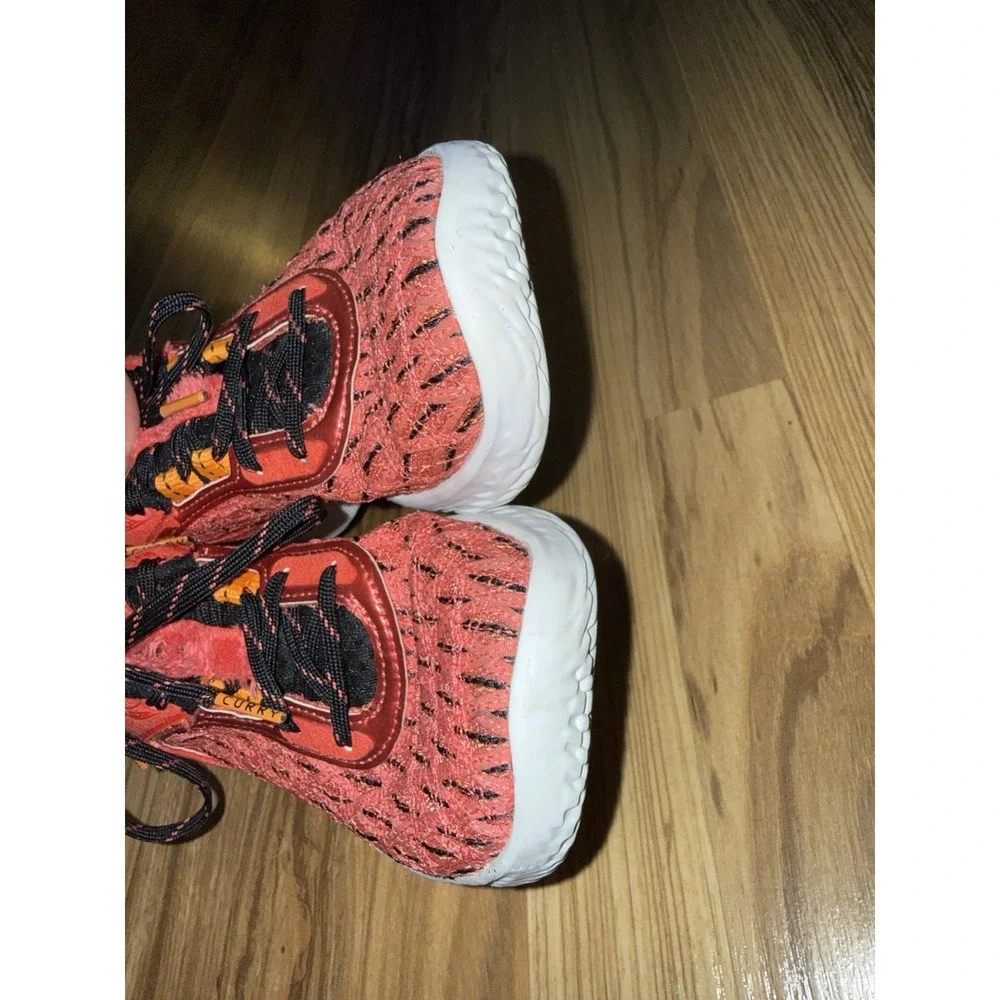 Under Armour Curry Flow 9 Sesame Street Elmo Shoes Boys 4Y 4 Youth‎